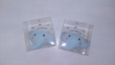 画像1: ホイップクリーム/ratomo ぞうさん（ブルー） baby