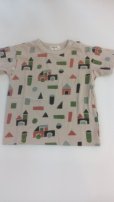 画像2: NEEDLE WORK/つみき柄Tシャツ（アイボリー）80 (2)