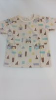 画像3: NEEDLE WORK/つみき柄Tシャツ（アイボリー）80 (3)