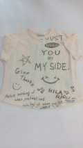 NEEDLE WORK/Tシャツ（オフ）90/100/110/120