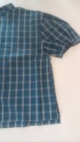 画像2: エーカ/チェックブラウス（ブルー） (2)
