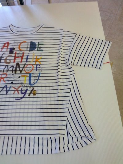画像2: アンヴィモード/Ｔシャツ（ボーダーロゴ）