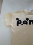 画像2: NEEDLE WORK/パンダロゴTシャツ（アイボリー）80 (2)