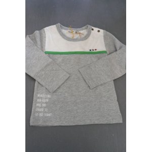 画像: RAG MART/Ｔシャツ（グレー）100/120/130