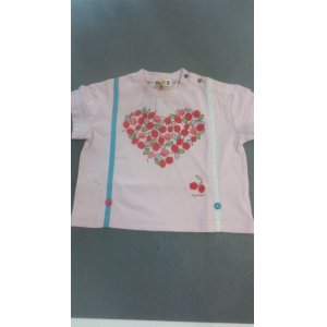 画像: RAG MART/Ｔシャツ（ピンク）90/95