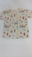 画像3: NEEDLE WORK/つみき柄Tシャツ（アイボリー）80