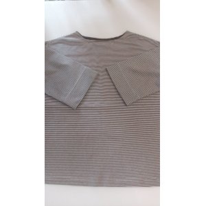画像: Leshy forest/ボーダーＴシャツ（ブラウン）