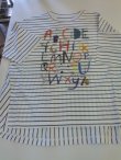 画像1: アンヴィモード/Ｔシャツ（ボーダーロゴ）