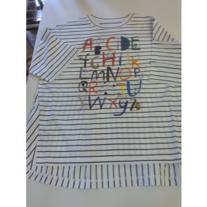 画像: アンヴィモード/Ｔシャツ（ボーダーロゴ）