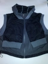 画像: グランヂオ/ベスト（黒×グレー）