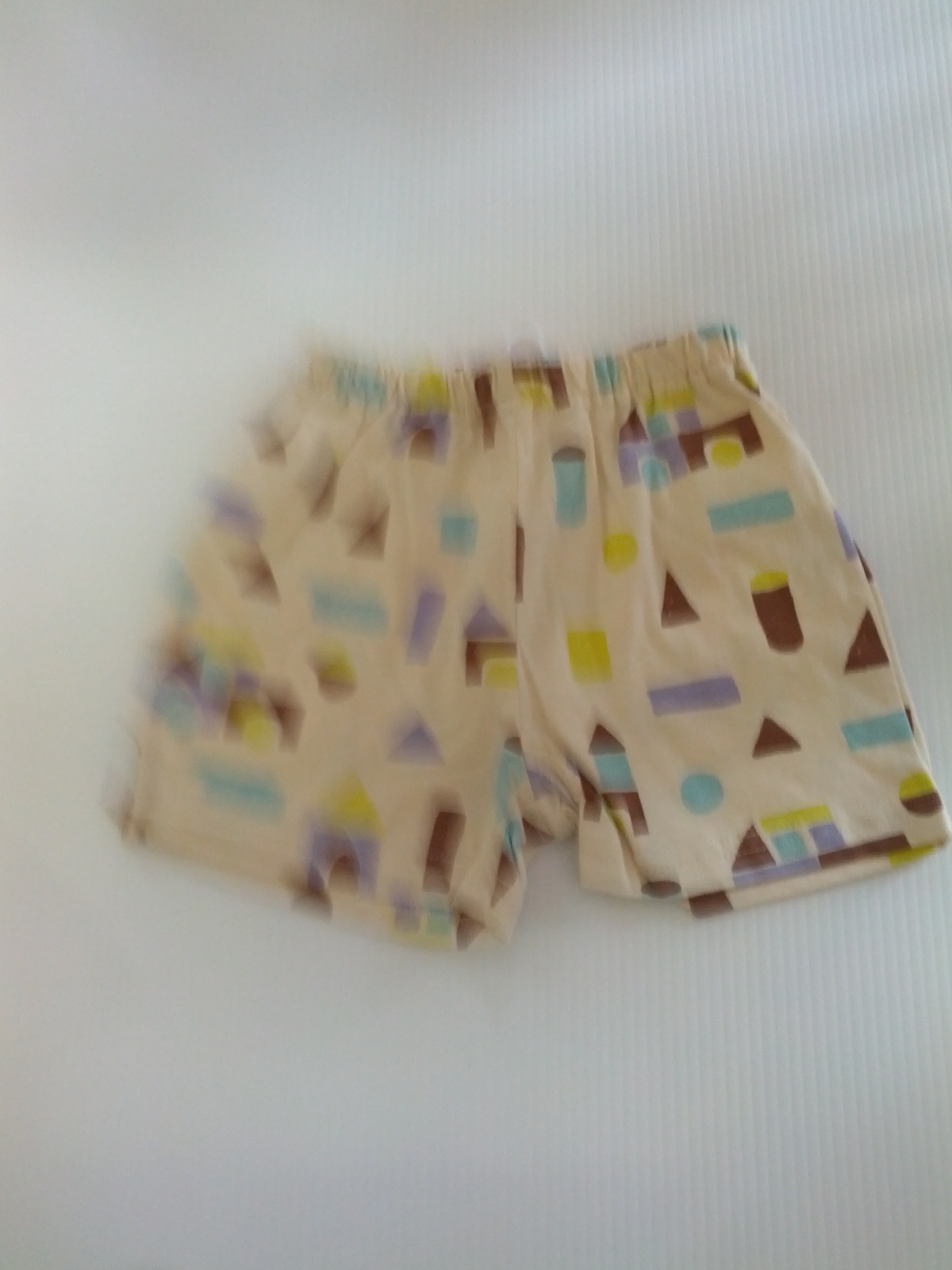 画像1: NEEDLE WORK/つみき柄パンツ（オフ）80