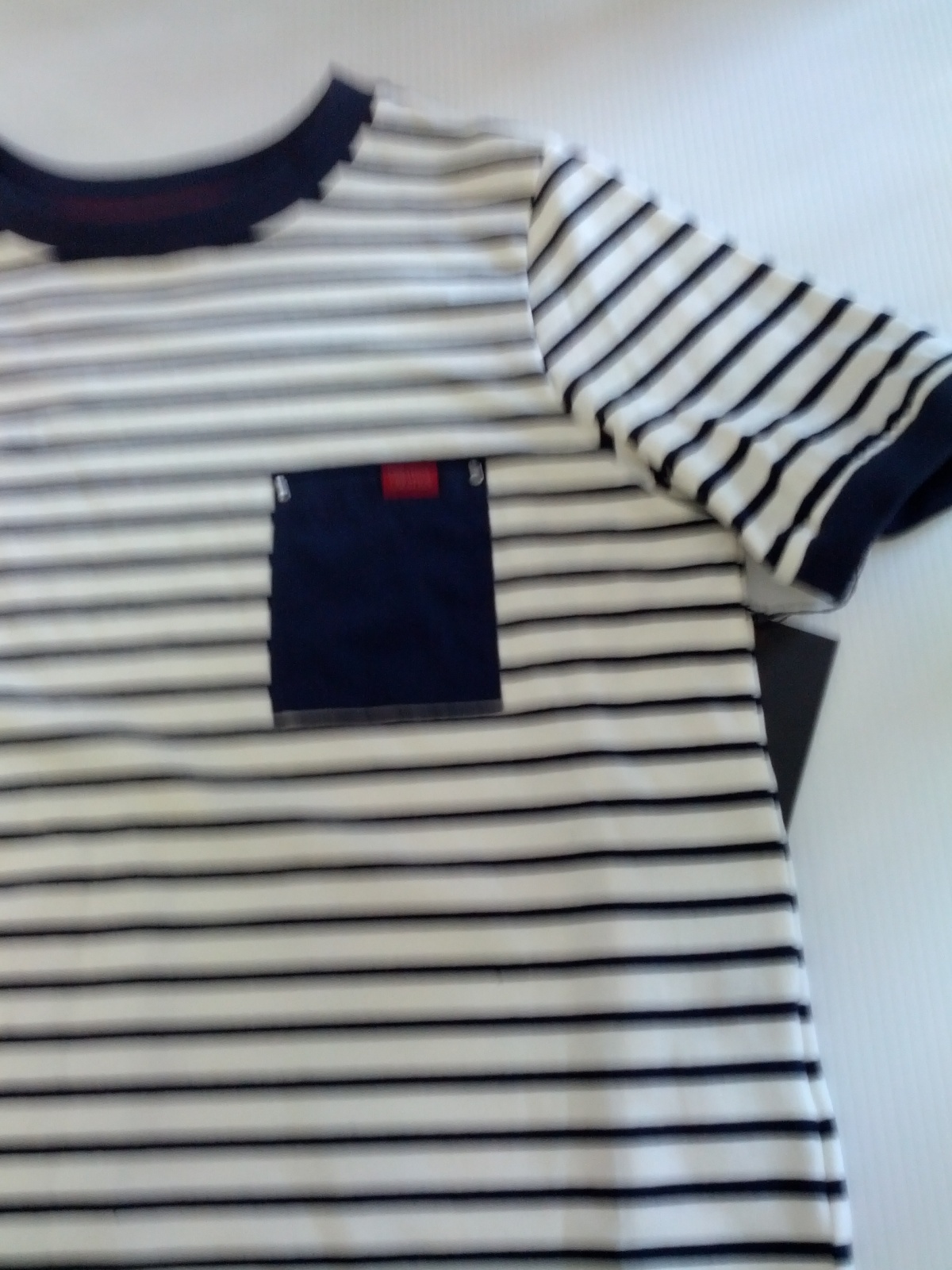画像2: K&S1949/Tシャツ（コン×白ボーダー）